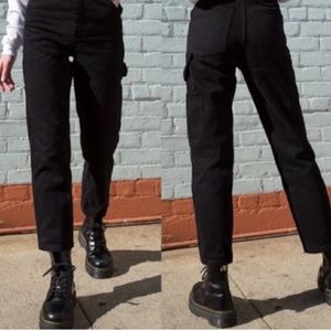 Brandy Melville J. Galt Black Carpenter Pants